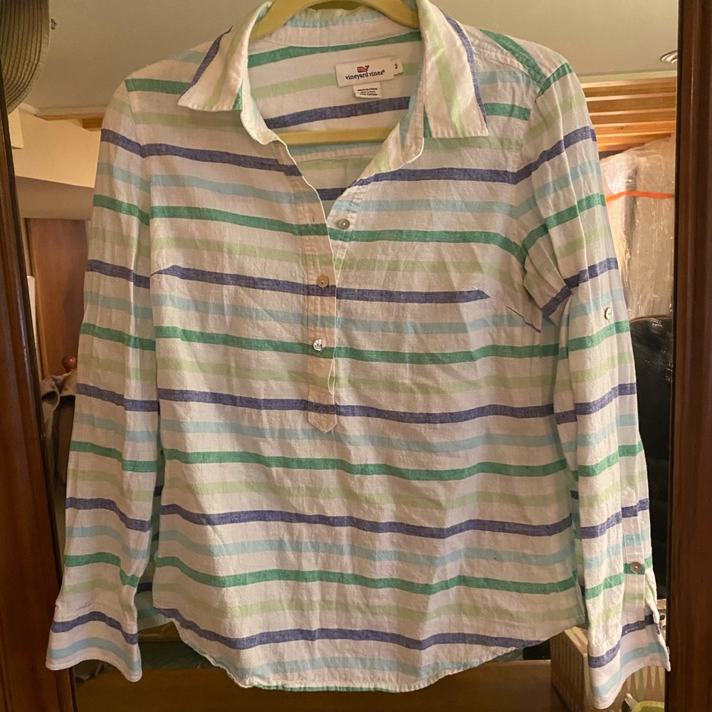 Vineyard Vines Linen Top